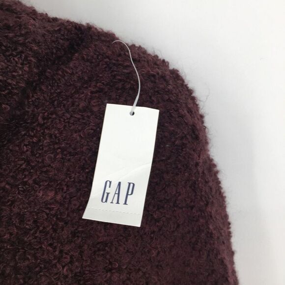 Gap Cozy Boucle Turtleneck Tunic Sweater Womens Medium Merino Wool NWT #U - Picture 6 of 9